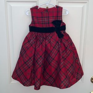 Gymboree, 2T, Pretty Red/Black/Silver Plaid Dress, Perfect for Holidays/Anytime